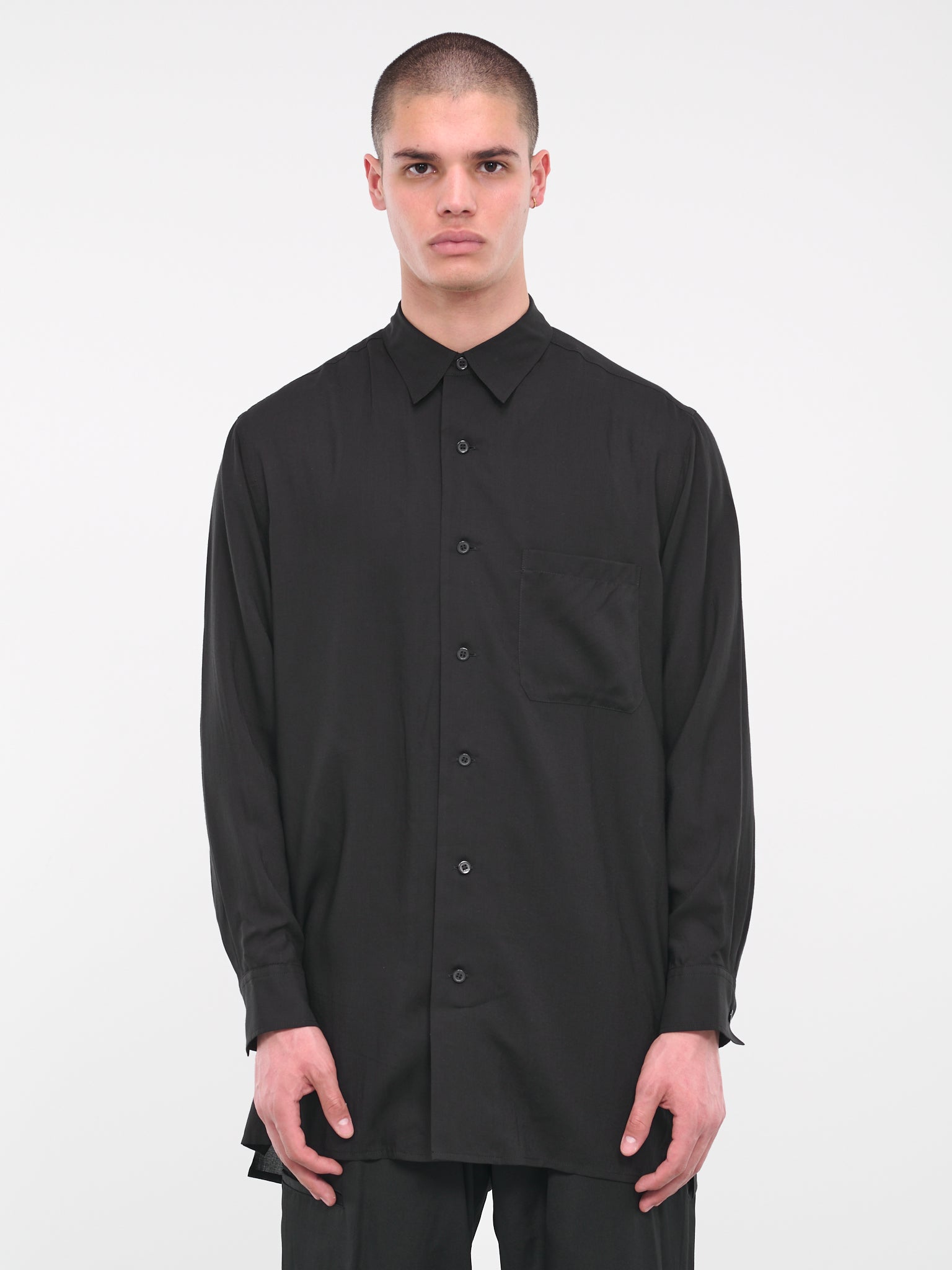 Classic Jumbo Shirt (HJ-B34-201-1-BLACK)