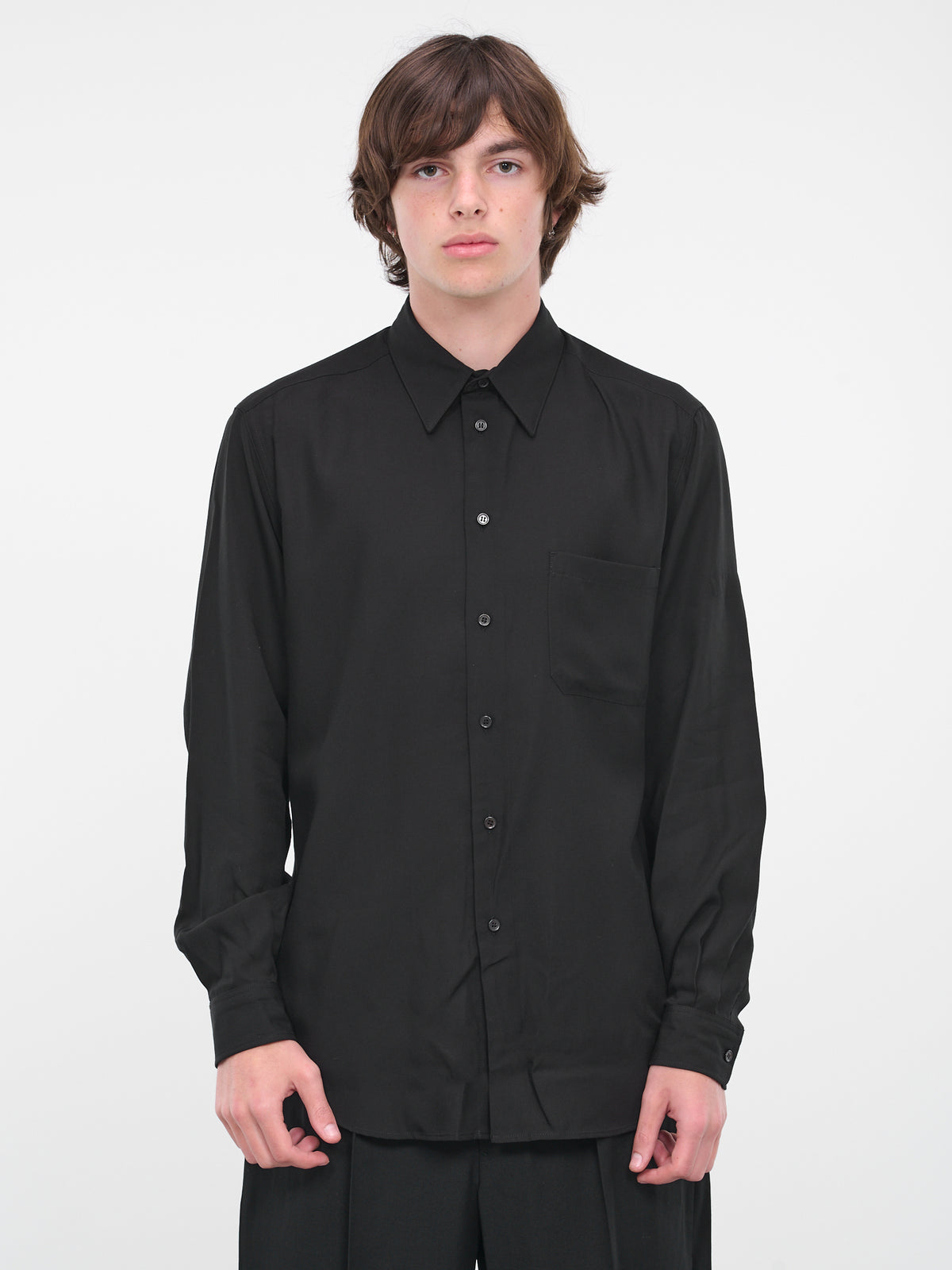 Classic Poplin Shirt (Classic Shirt (HJ-B83-250-2-BLACK)