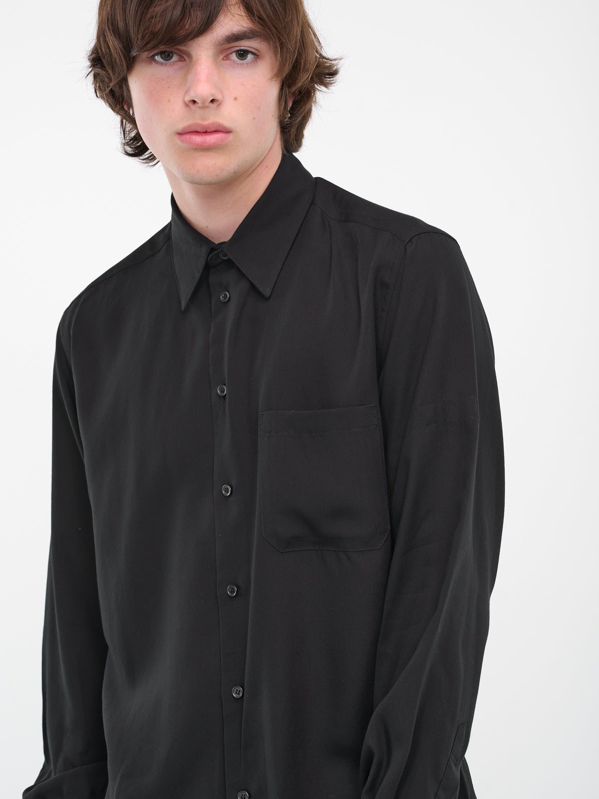 Classic Poplin Shirt (Classic Shirt (HJ-B83-250-2-BLACK)
