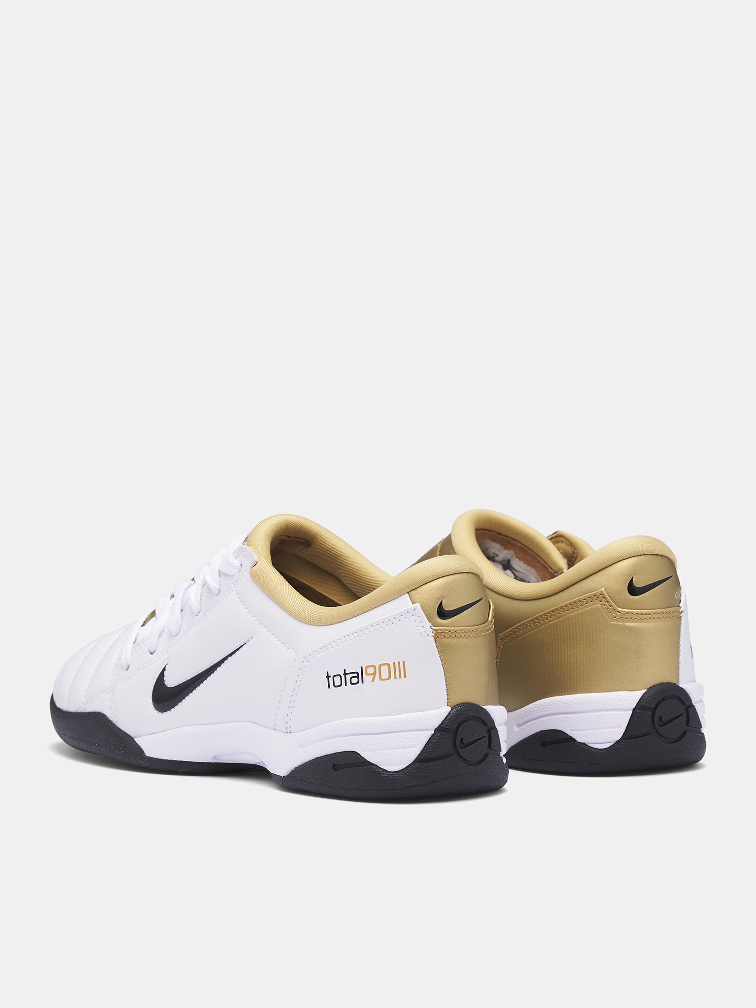Total 90 SP Sneakers (HJ9351-101-WHITE-BLACK-GOLD)