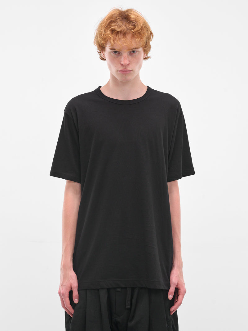 Black Crewneck Tee (HL-T02-070-BLACK)
