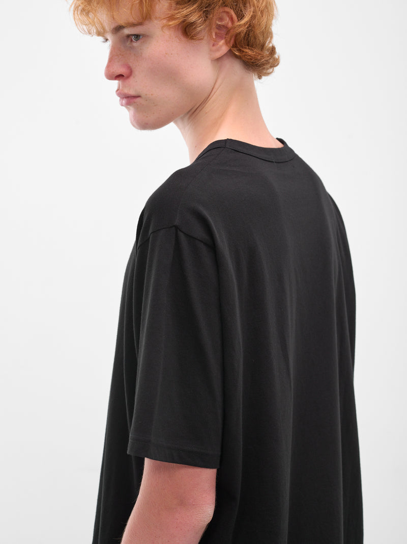 Black Crewneck Tee (HL-T02-070-BLACK)