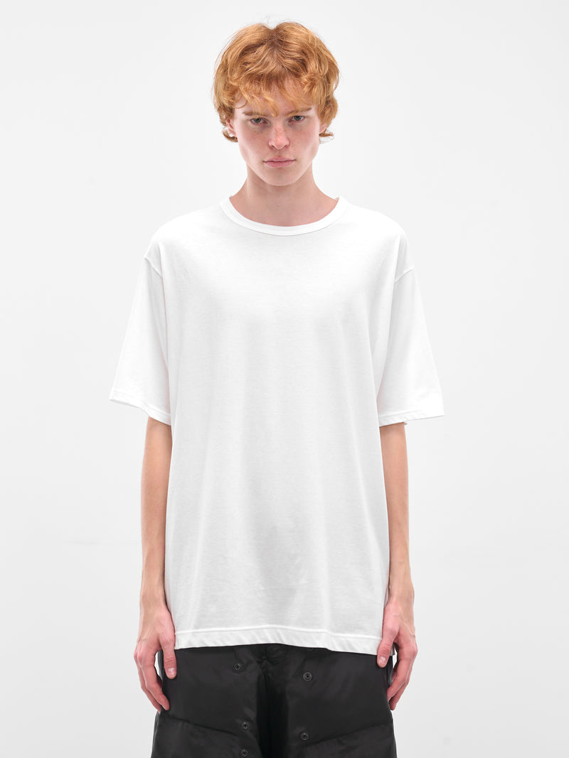 White Crewneck Tee (HL-T02-070-OFF-WHITE)