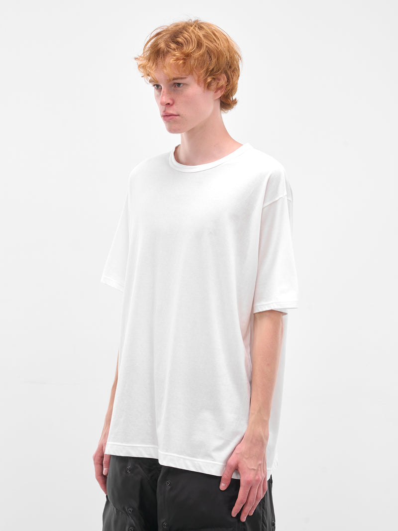 White Crewneck Tee (HL-T02-070-OFF-WHITE)