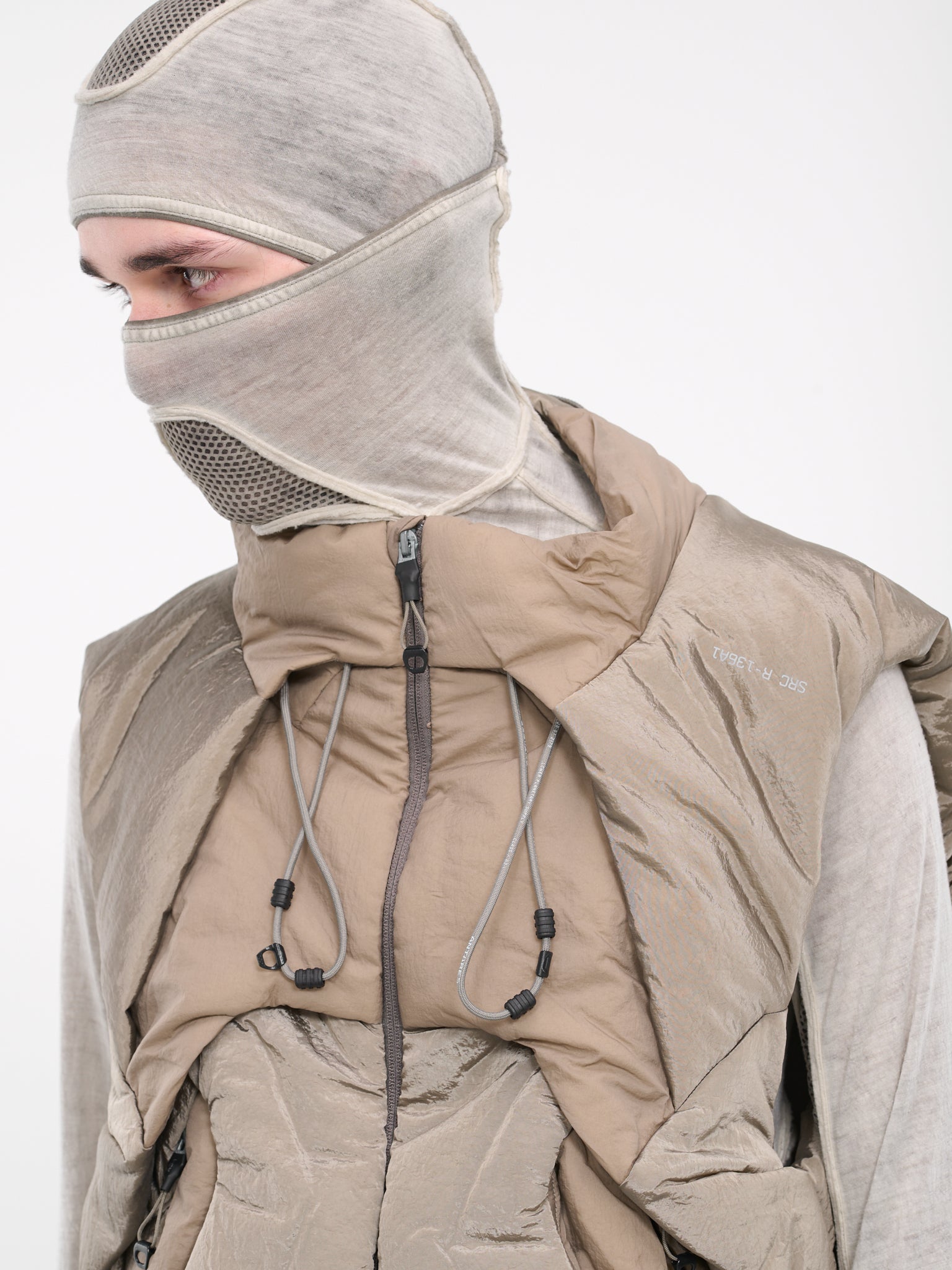 'Scars' Overlapping Tactical Vest (HM02923-1-GG-LIGHT-BROWN)