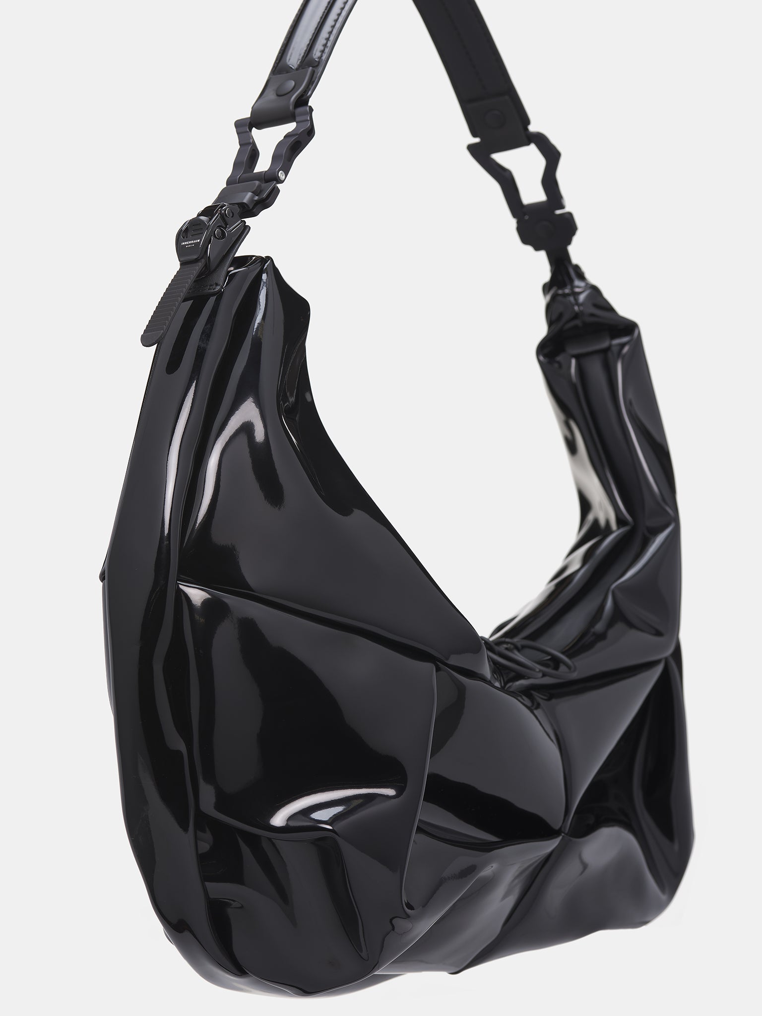 Half Moon Bag (HM03-HAL-MOON-BLACK-VINYLE)