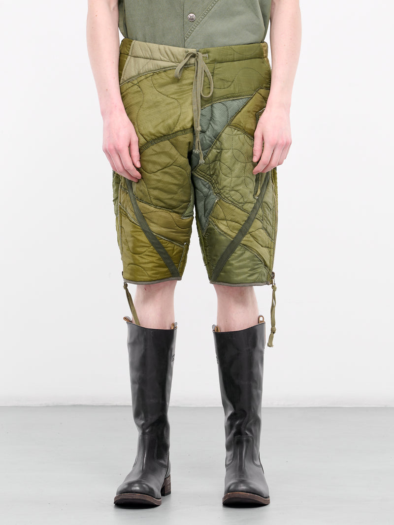 Patchwork Army Shorts (HM213-ARMY)