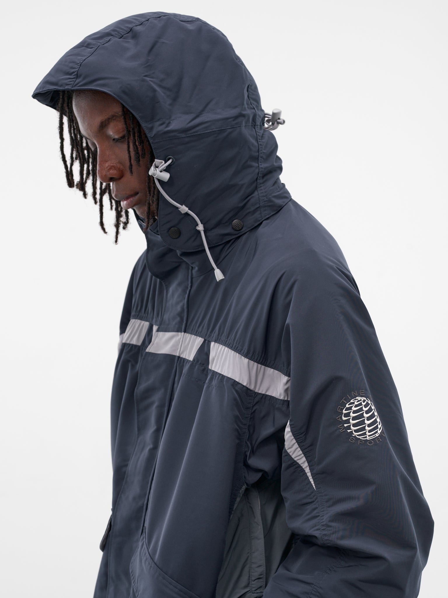 Martine Rose x Nike Parka Jacket (HM9035-478-ARMORY-NAVY-GREY)