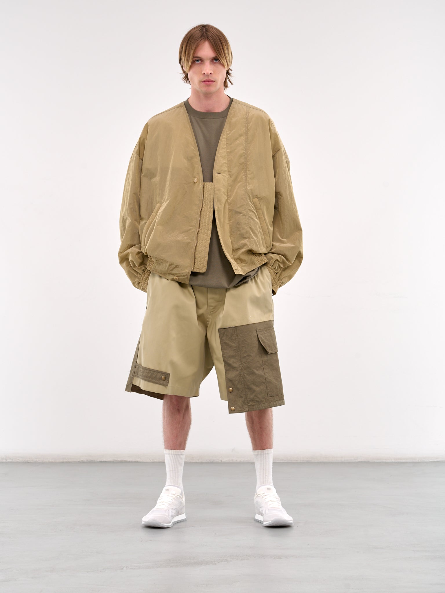 Oversized Tee (HMMA75066R-MEDIUM-GREEN)