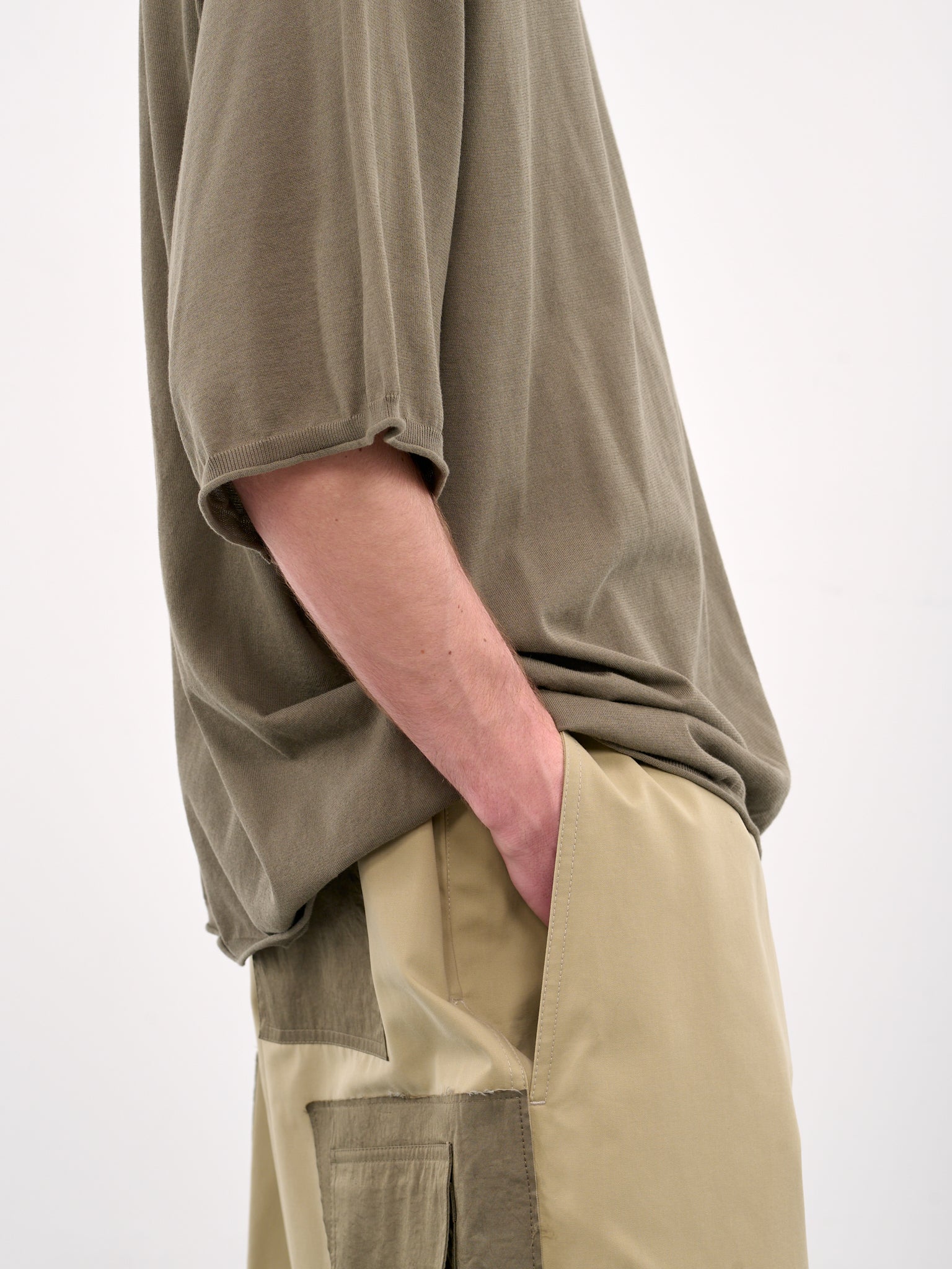 Oversized Tee (HMMA75066R-MEDIUM-GREEN)