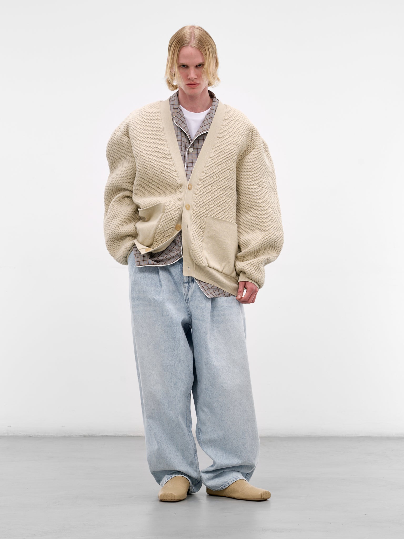 Faded Blue Denim Baggy Jeans (HMMC67021A-HC190-PASTEL-BLUE)