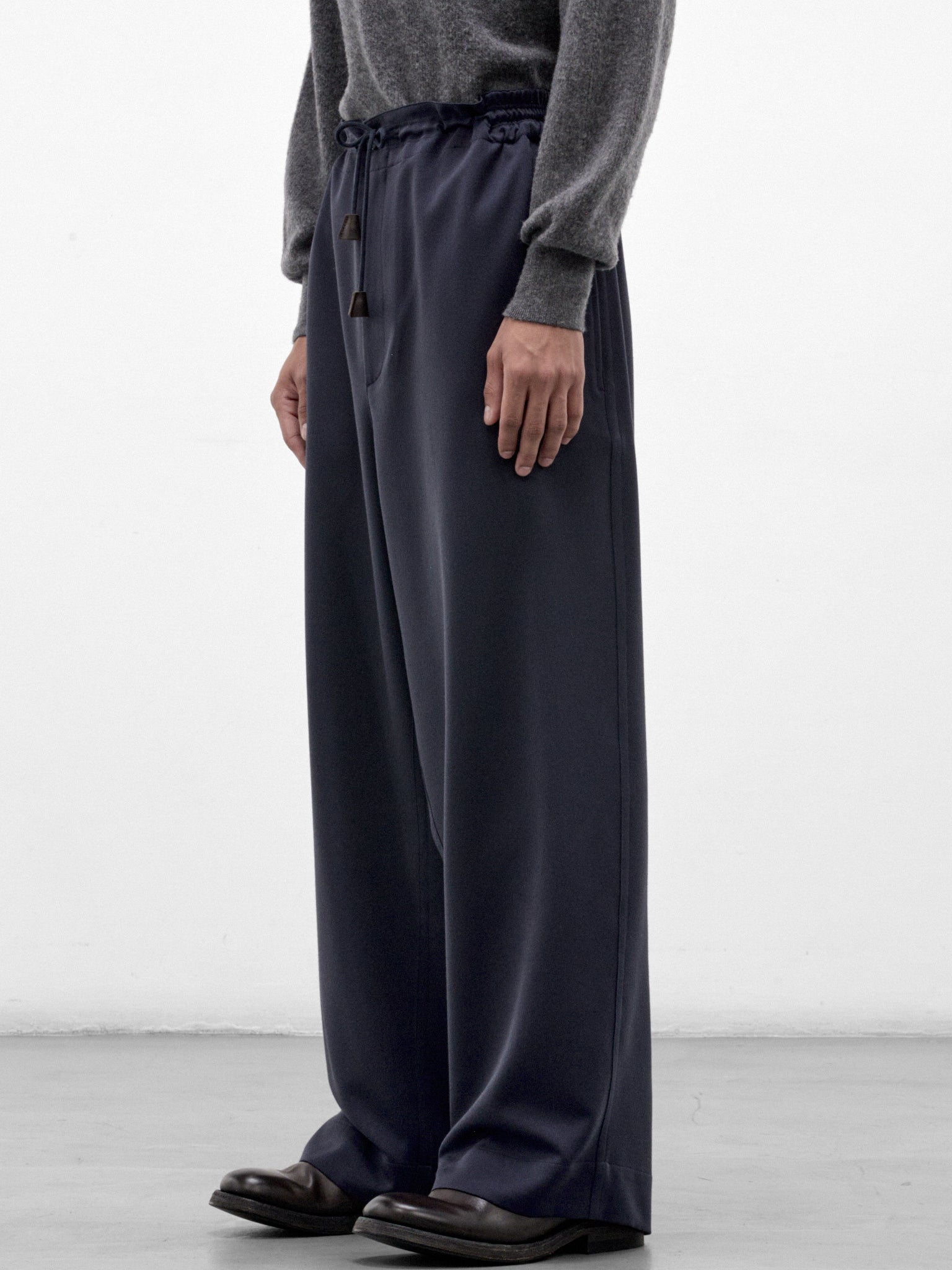 Blue Wide Leg Trousers (HMMD30050A-BLUE)