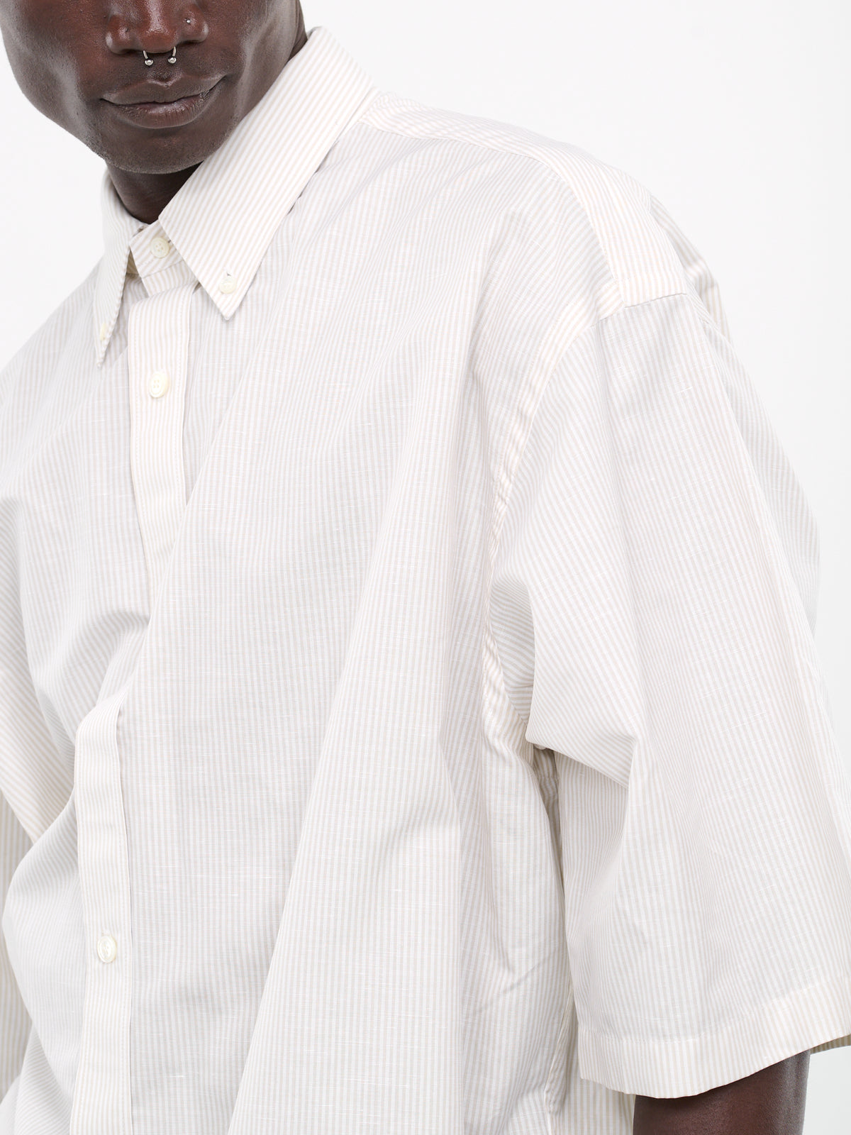 Short Sleeve Shirt (HMMY60003A-NATURAL)