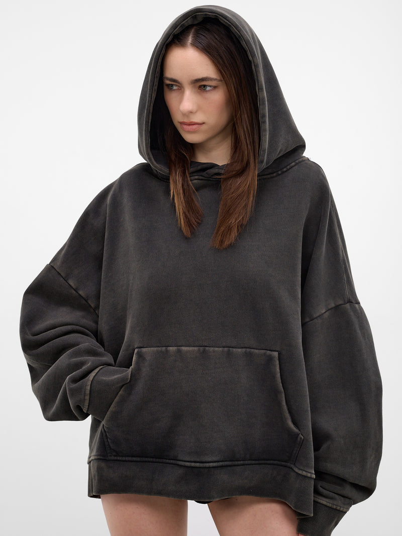 Washed Black Heavy Cotton Hoodie (HO04012-WASHED-BLACK)