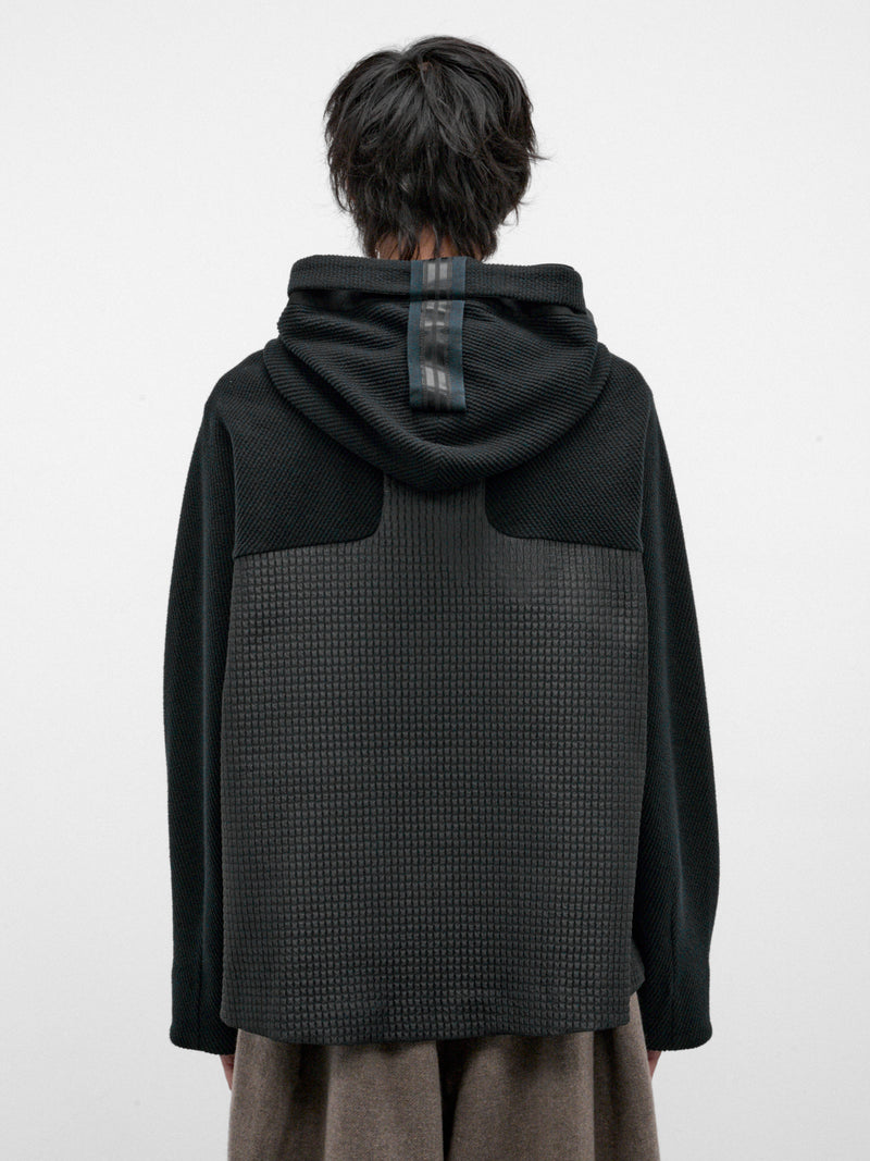 Ink Cotton Hooden Cordflex Top (HOODEN-CORDFLEX-INK)