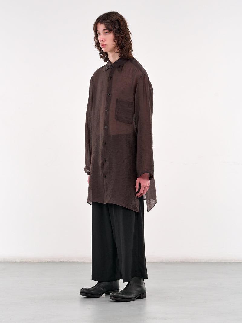 Loop BD Shirt (HP-B21-273-1-BROWN)