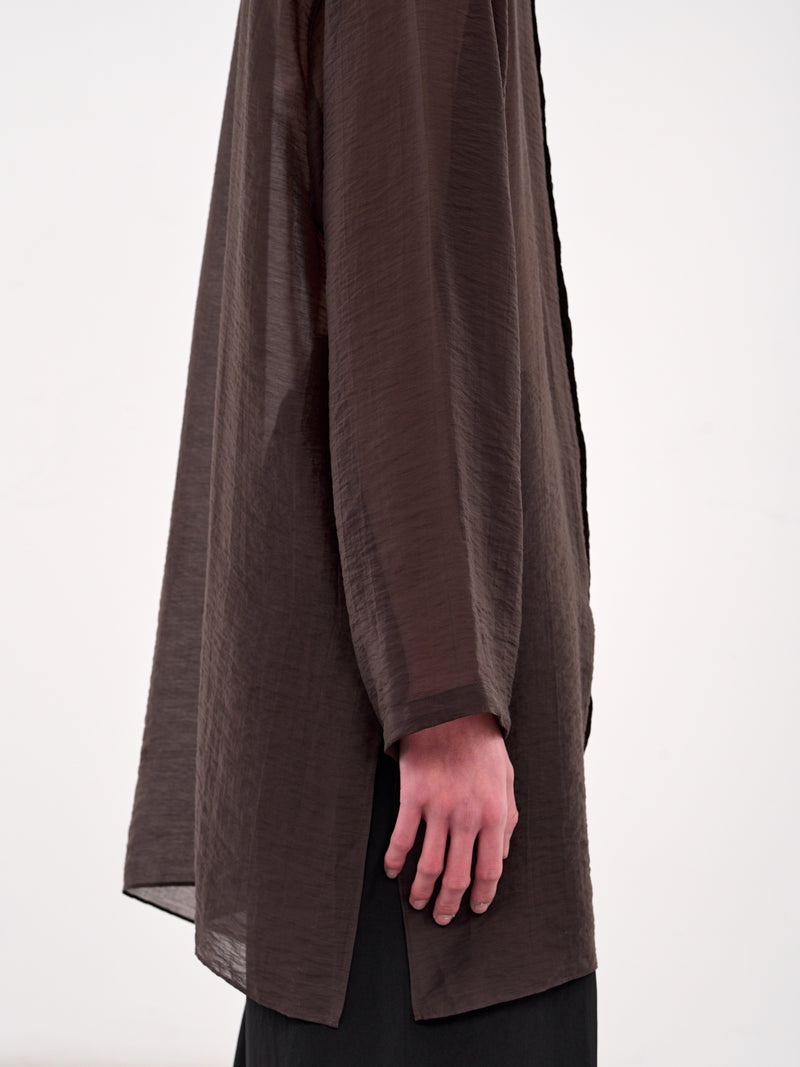 Loop BD Shirt (HP-B21-273-1-BROWN)