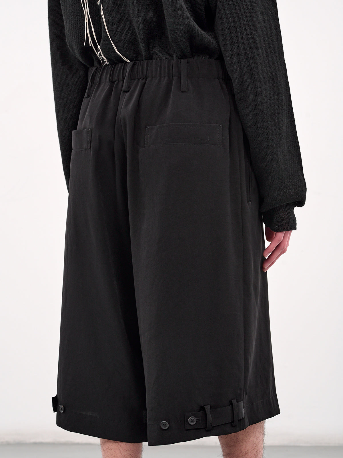 Tab Half Pants (HP-P17-500-1-BLACK)