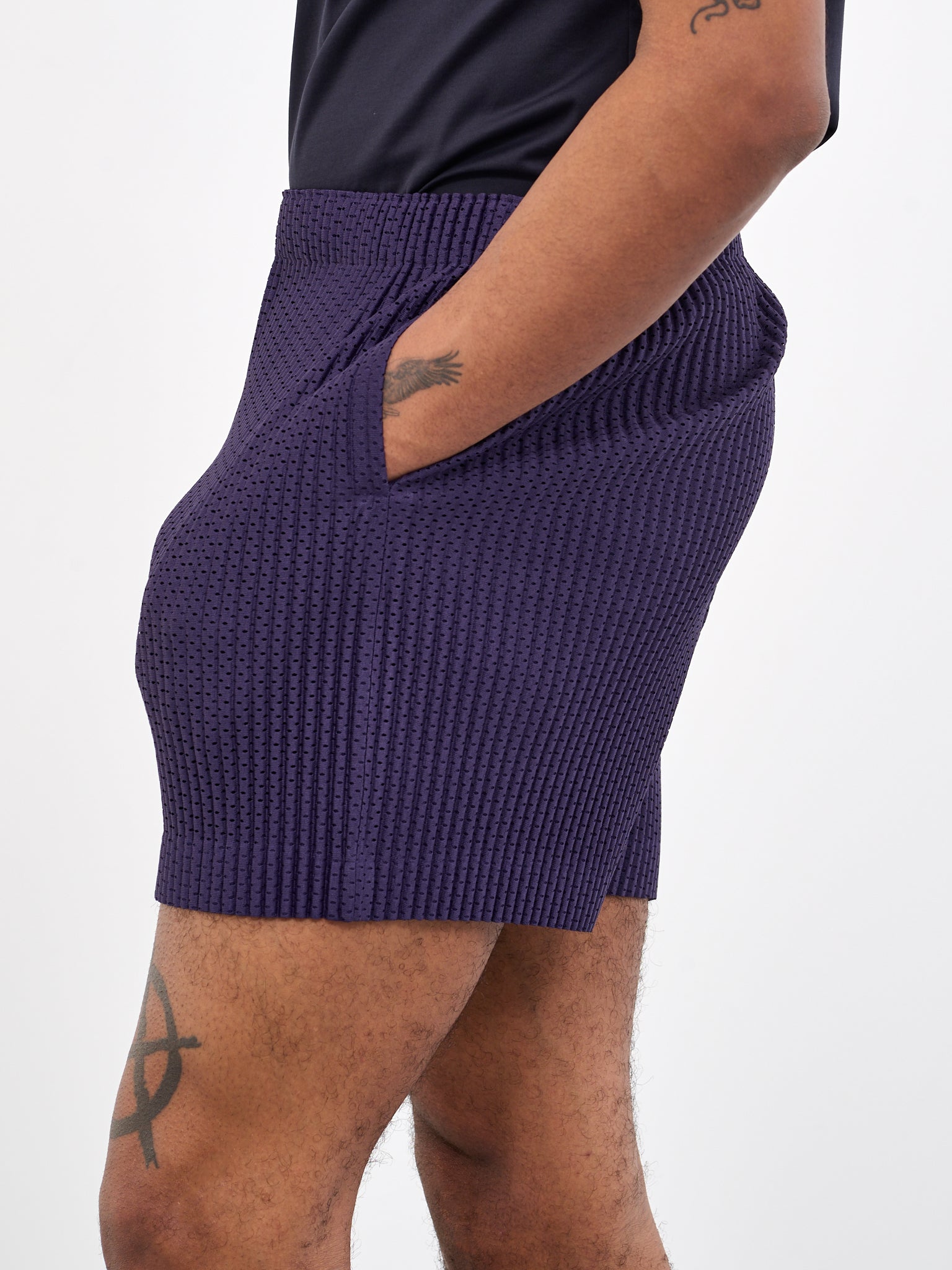 HOMME PLISSÉ ISSEY MIYAKE Mesh Shorts | H. Lorenzo - detail 2