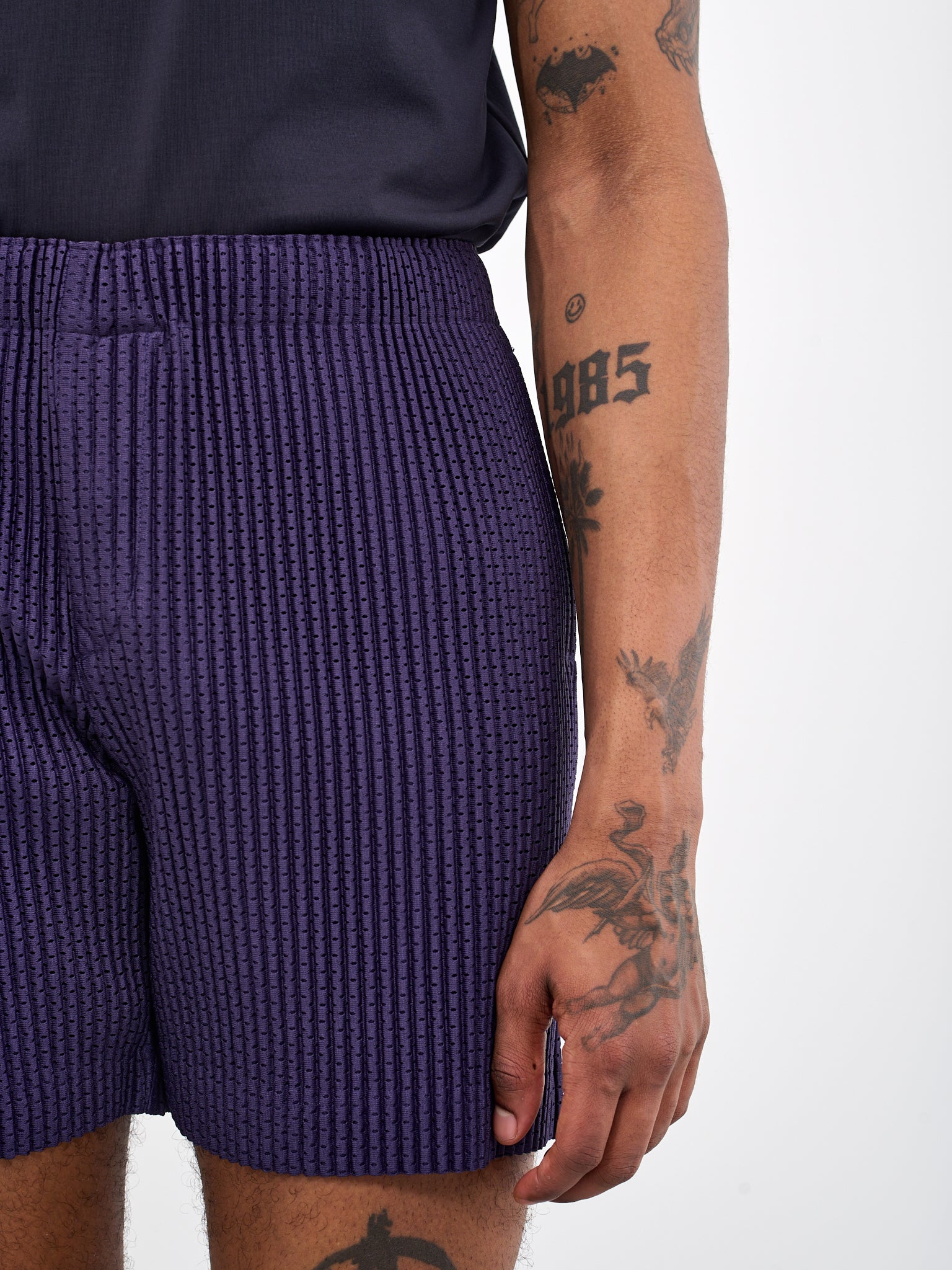 HOMME PLISSÉ ISSEY MIYAKE Mesh Shorts | H. Lorenzo - detail 1