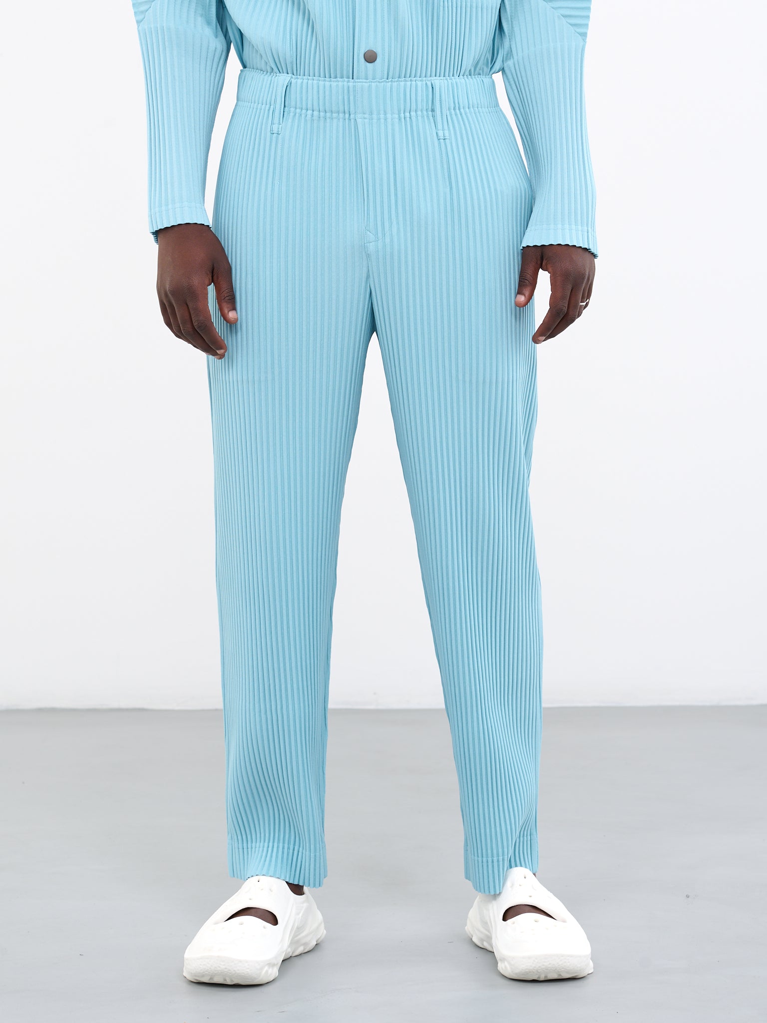 HOMME PLISSÉ ISSEY MIYAKE Color Pleats Pants | H. Lorenzo - front