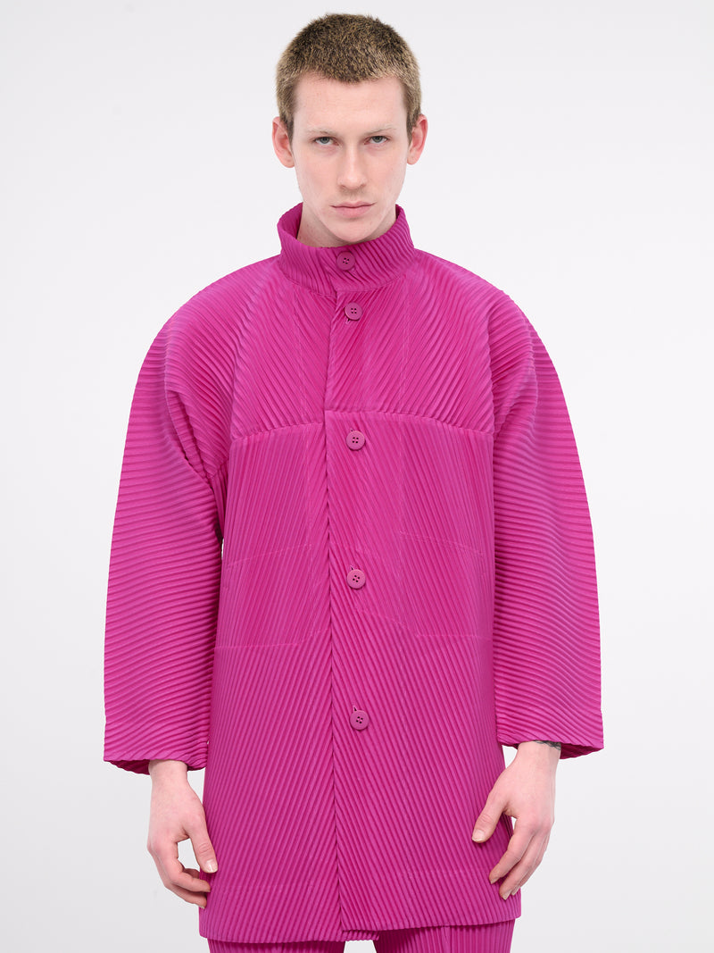 MC November Coat (HP38JA121-25-MAGENTA)