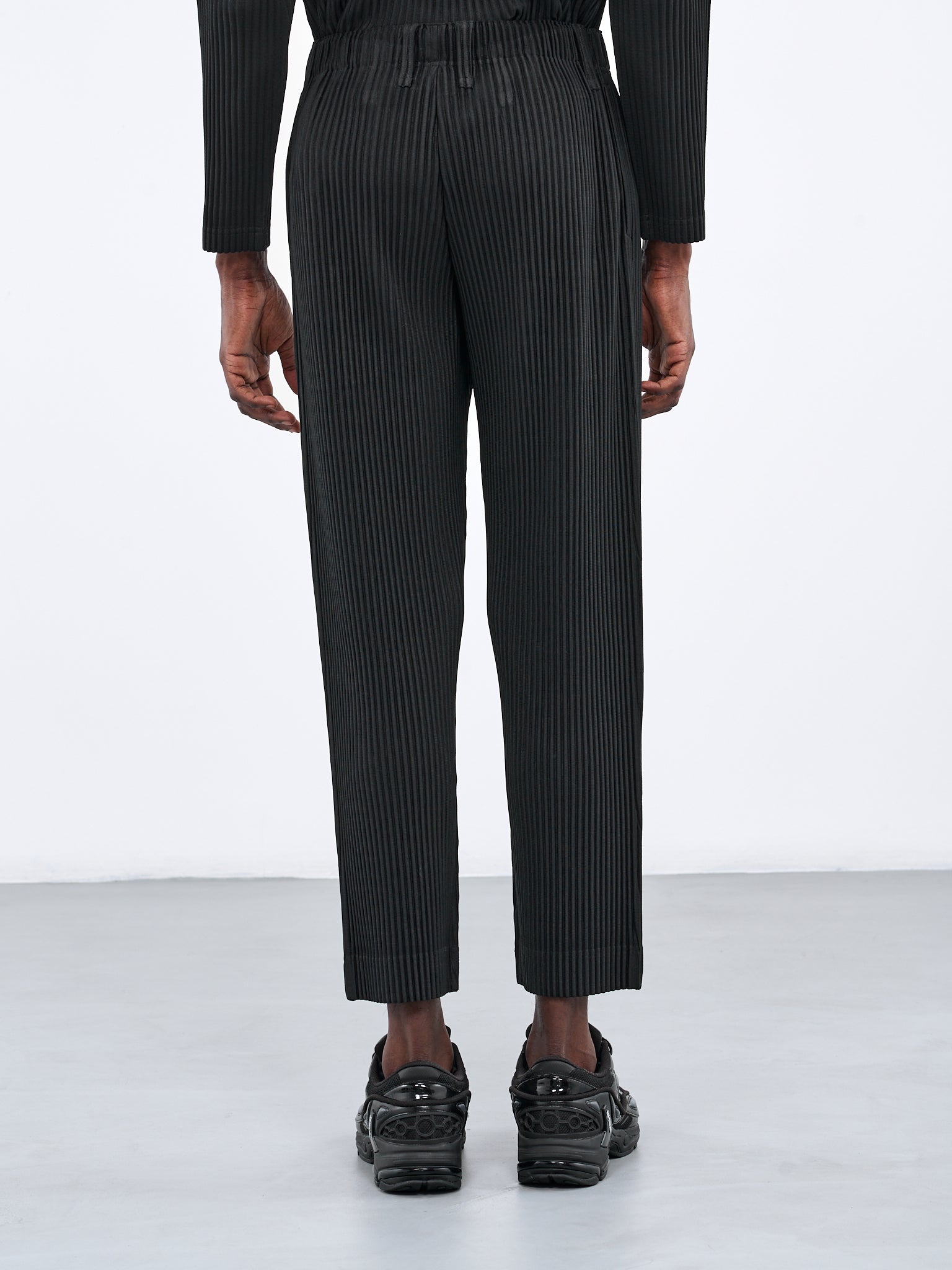 Homme Plisse Issey Miyake Pleated Straight-Leg Trousers