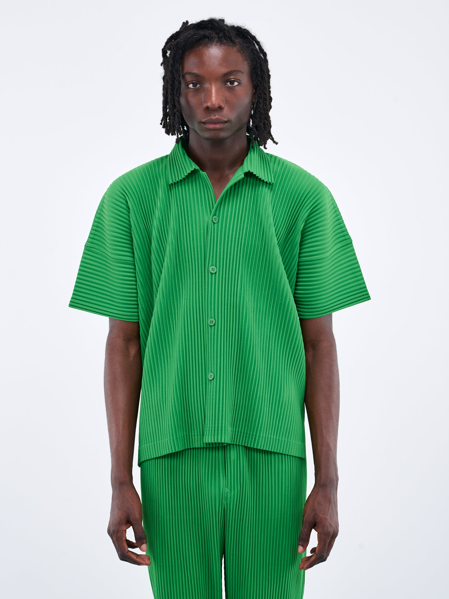 July Shirt (HP38JJ103-63-EMERALD-GREEN)