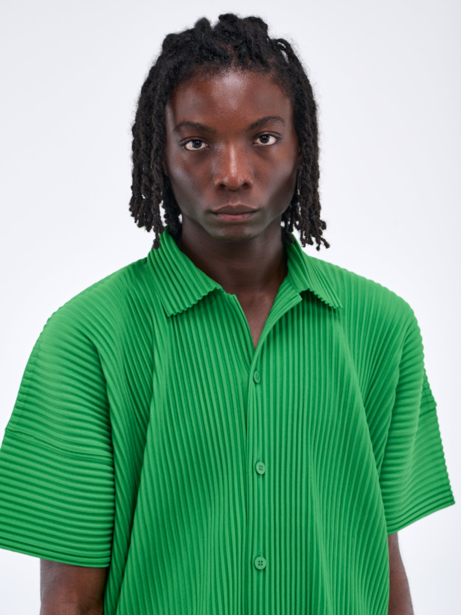 July Shirt (HP38JJ103-63-EMERALD-GREEN)