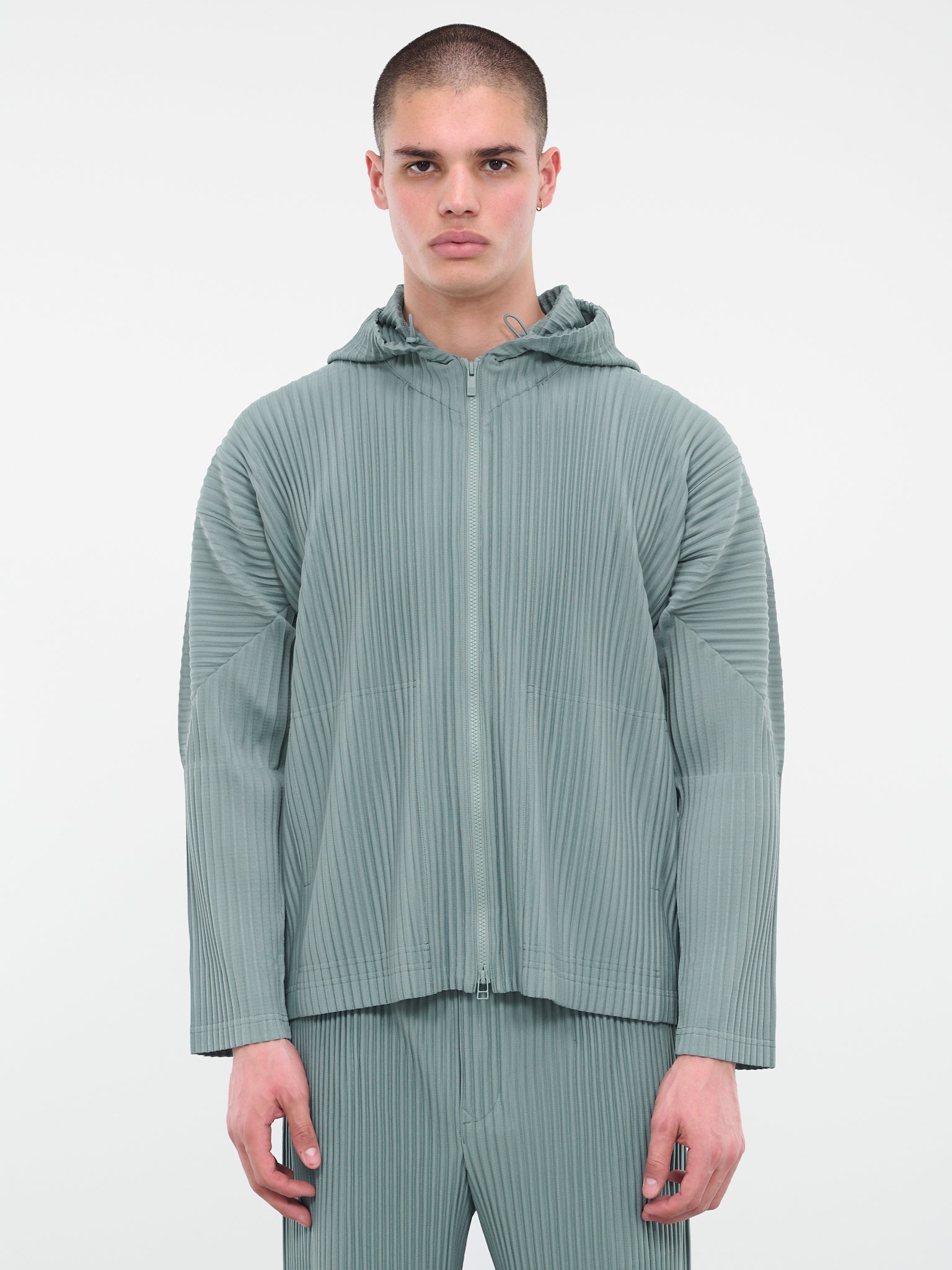 August Zip Jacket (HP38JL106-16-MINT-GRAY)