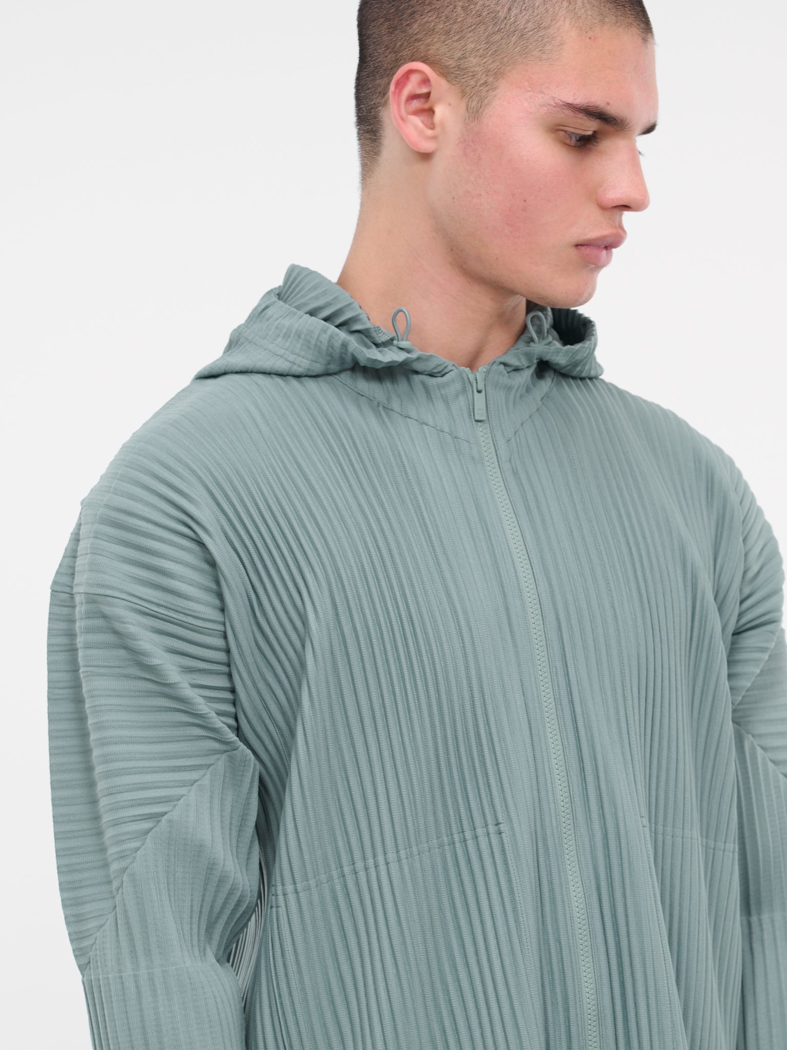August Zip Jacket (HP38JL106-16-MINT-GRAY)