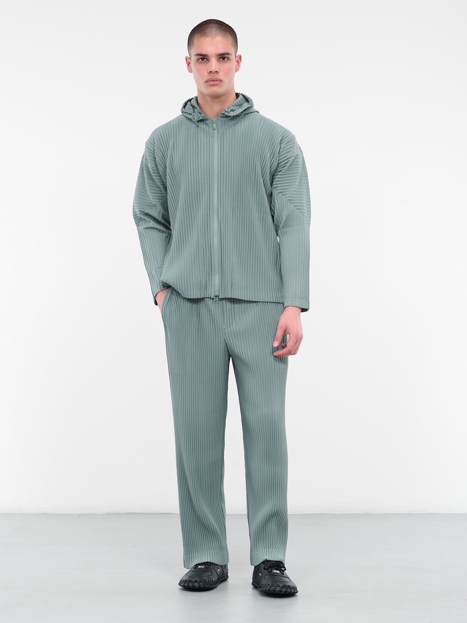 August Zip Jacket (HP38JL106-16-MINT-GRAY)