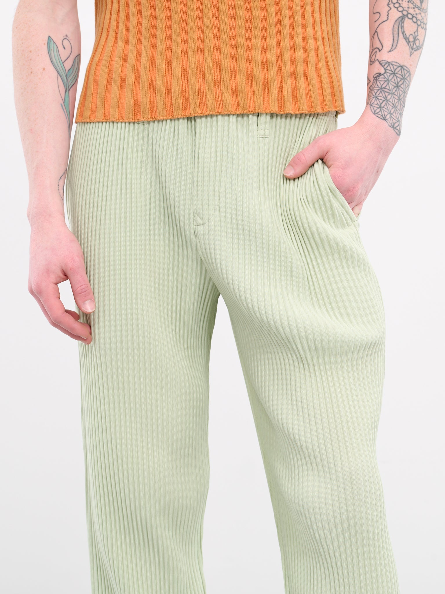 Homme Plissé Issey Miyake Mc October シャツ | グリーン