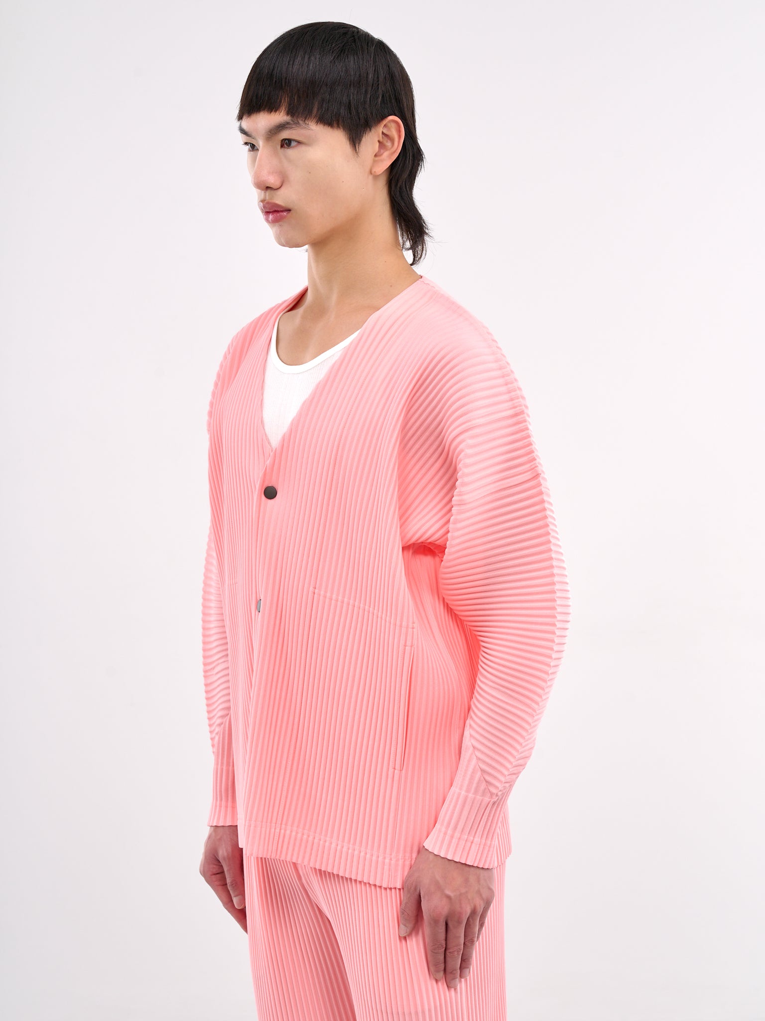 Monthly Color April Cardigan (HP56JL116-21-LIGHT-PINK)