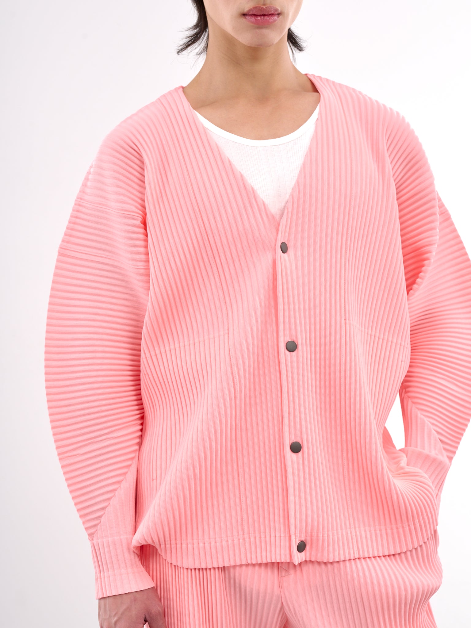 Monthly Color April Cardigan (HP56JL116-21-LIGHT-PINK)