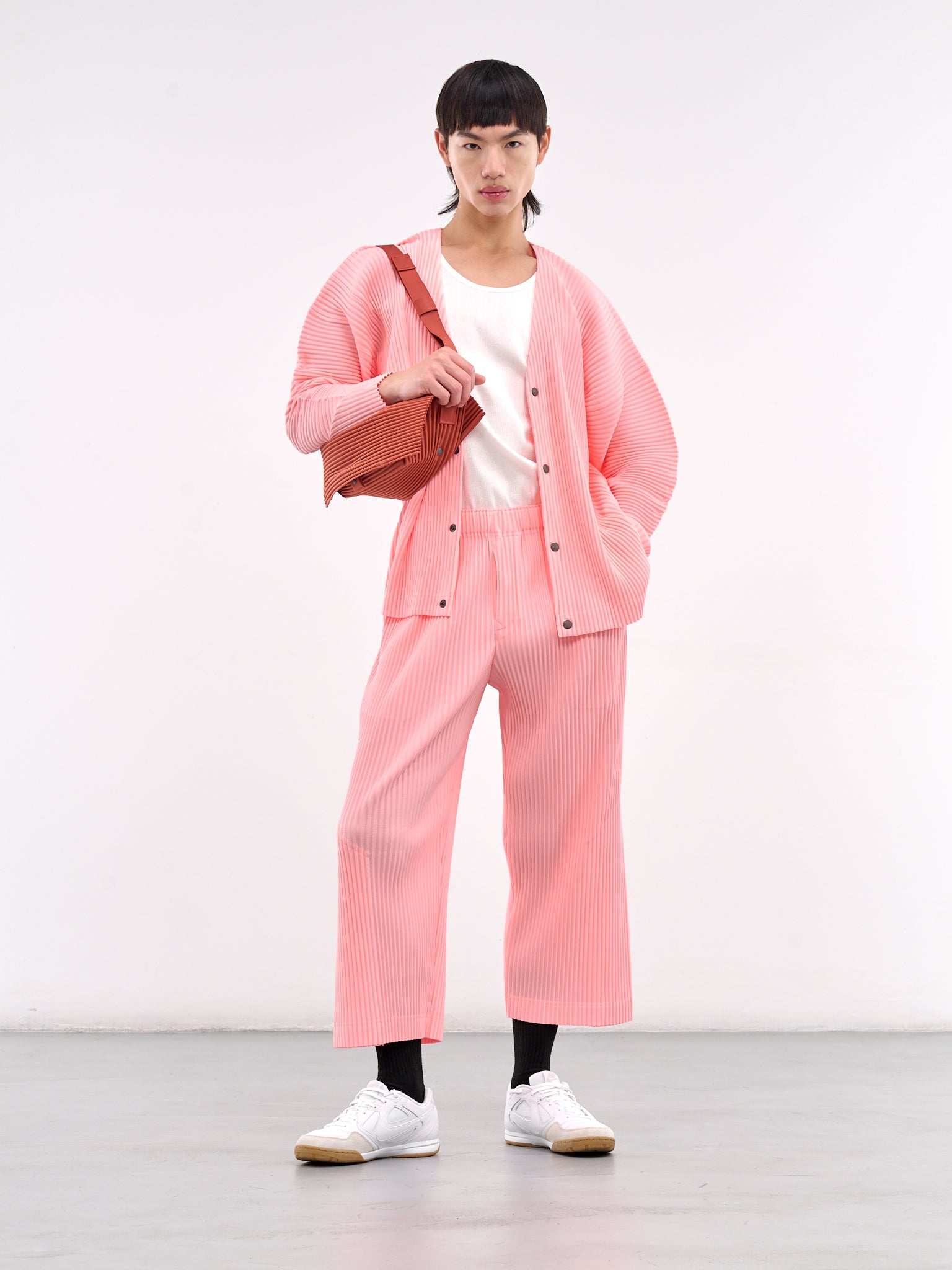 Monthly Color April Cardigan (HP56JL116-21-LIGHT-PINK)