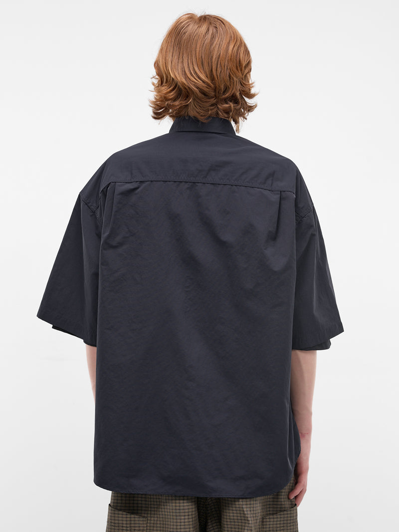 Navy Oversized Boxy Shirt (HQ-B021-S26-NAVY)