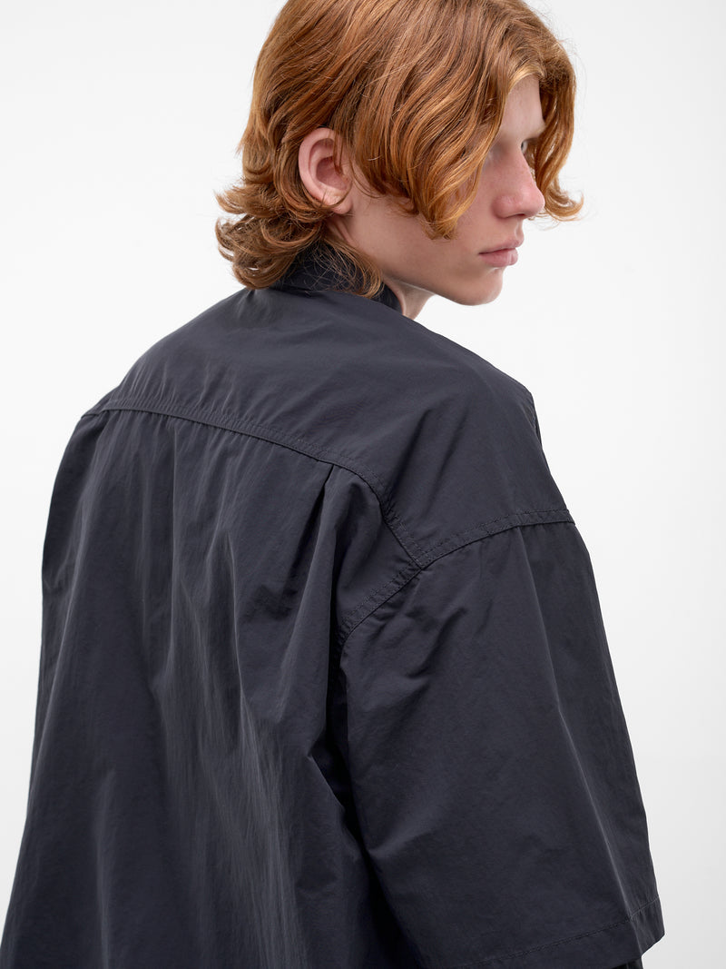 Navy Oversized Boxy Shirt (HQ-B021-S26-NAVY)