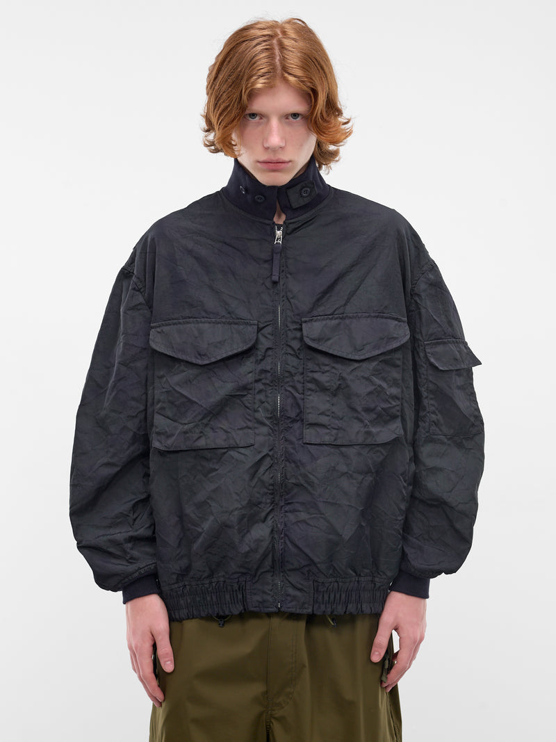Navy Cargo Bomber Jacket (HQ-J030-S26-NAVY)