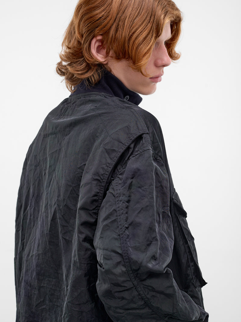 Navy Cargo Bomber Jacket (HQ-J030-S26-NAVY)