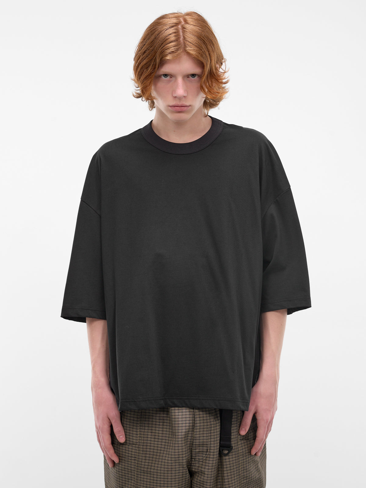 Black Oversized Tee (HQ-T001-S26-BLACK)