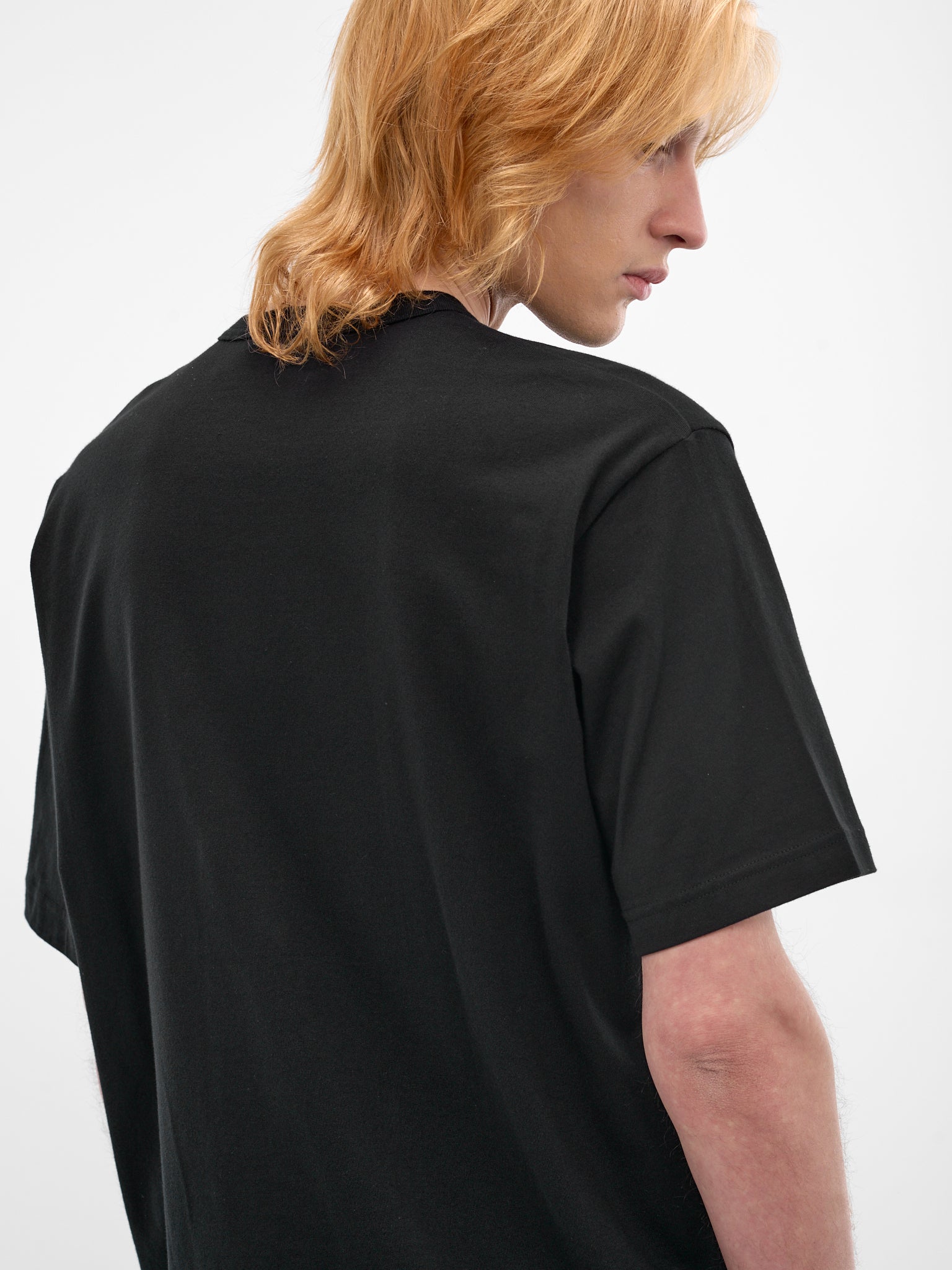 Black Short Sleeve Logo Tee (HQ-T101-S26-BLACK)