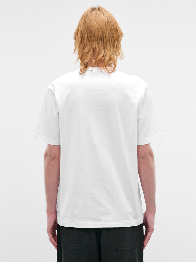 White Short Sleeve Logo Tee (HQ-T101-S26-WHITE)