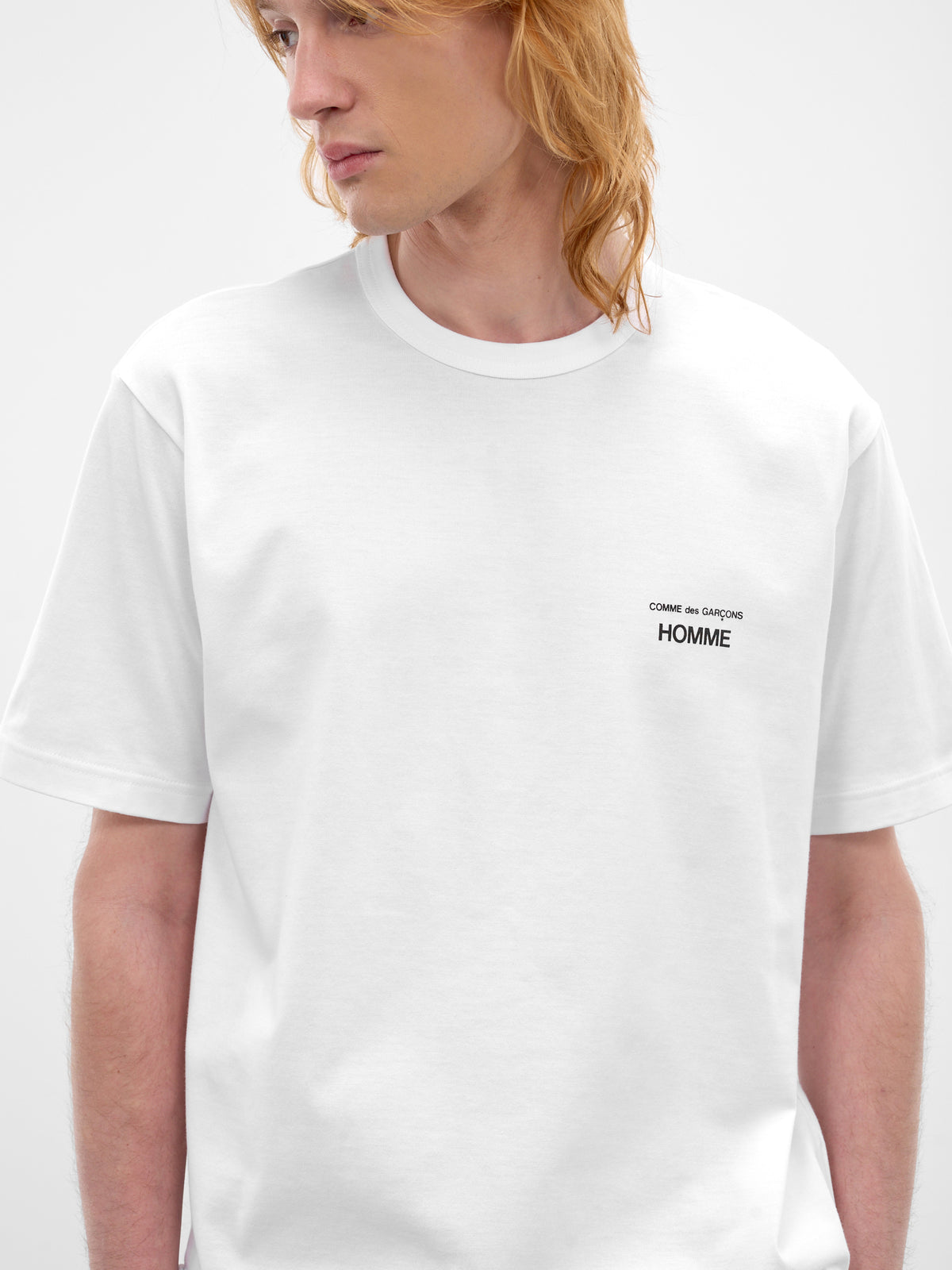White Short Sleeve Logo Tee (HQ-T101-S26-WHITE)