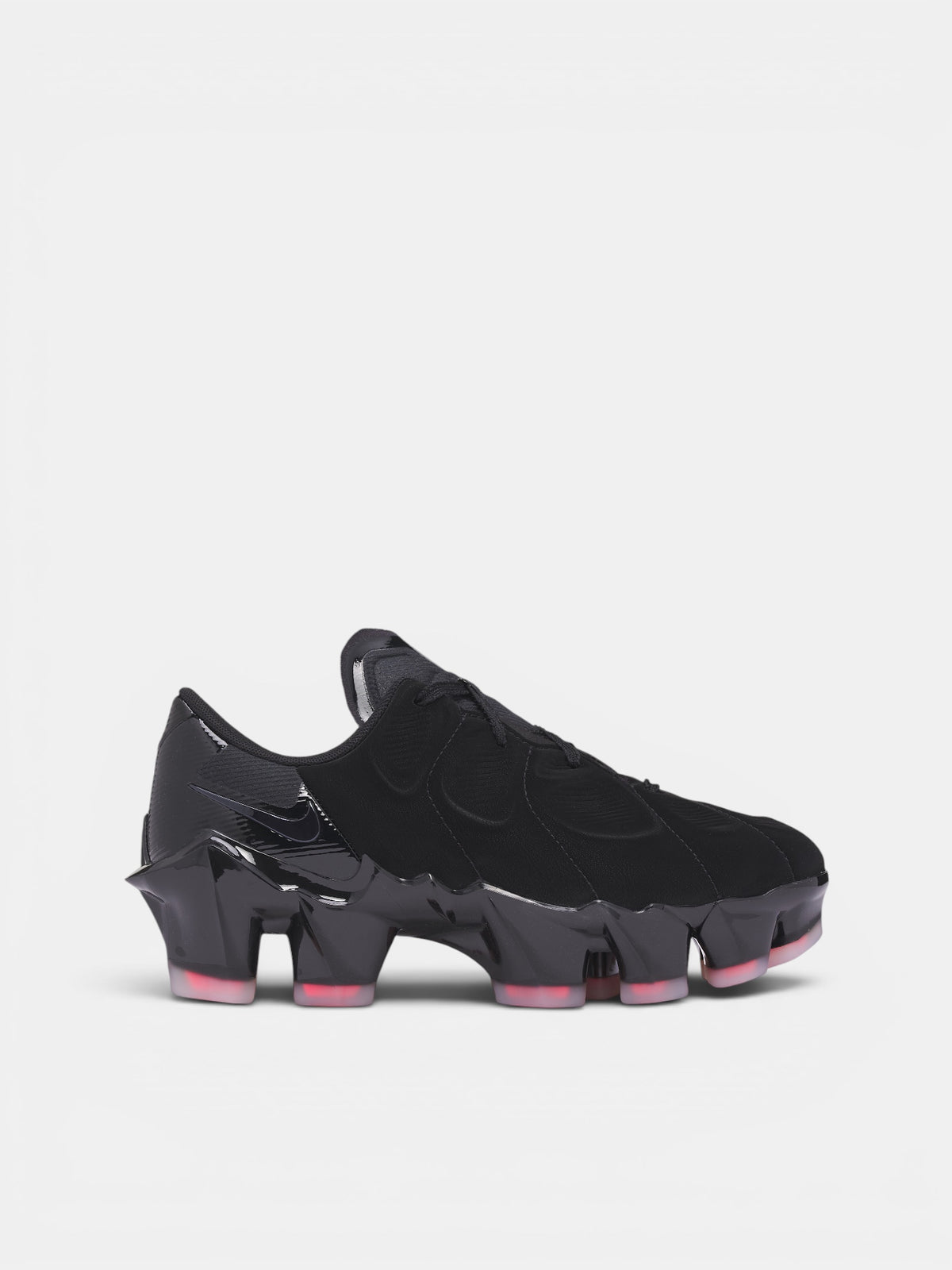 Black First Sight Mirage Sneakers (HQ2412-001-BLACK-CRIMSON)