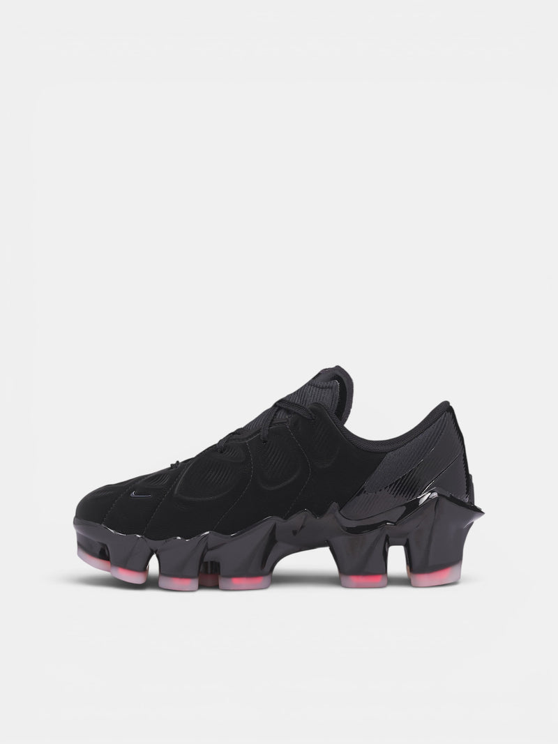 Black First Sight Mirage Sneakers (HQ2412-001-BLACK-CRIMSON)