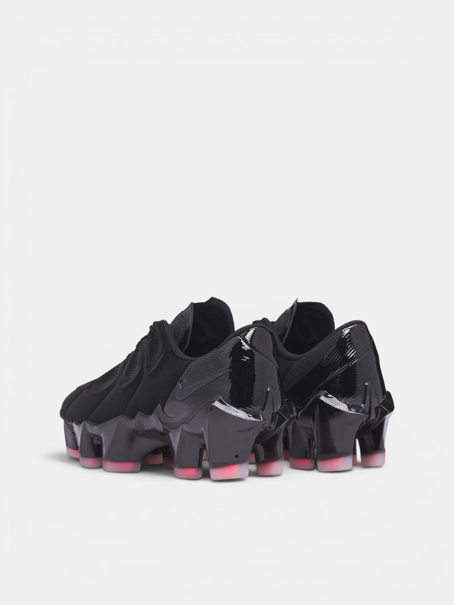 Black First Sight Mirage Sneakers (HQ2412-001-BLACK-CRIMSON)