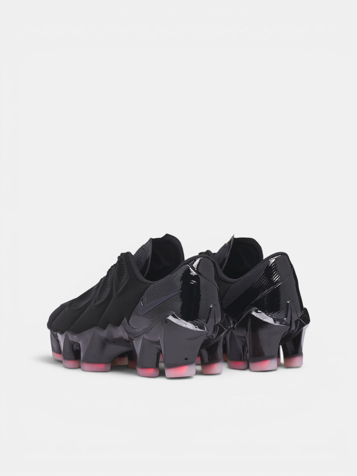 Black First Sight Mirage Sneakers (HQ2412-001-BLACK-CRIMSON)