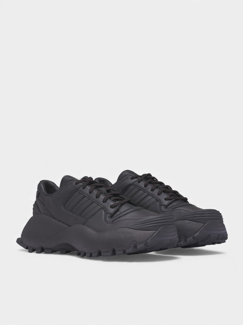 Willy Chavarria x Adidas Forum Sneakers (HQ4880-BLACK)