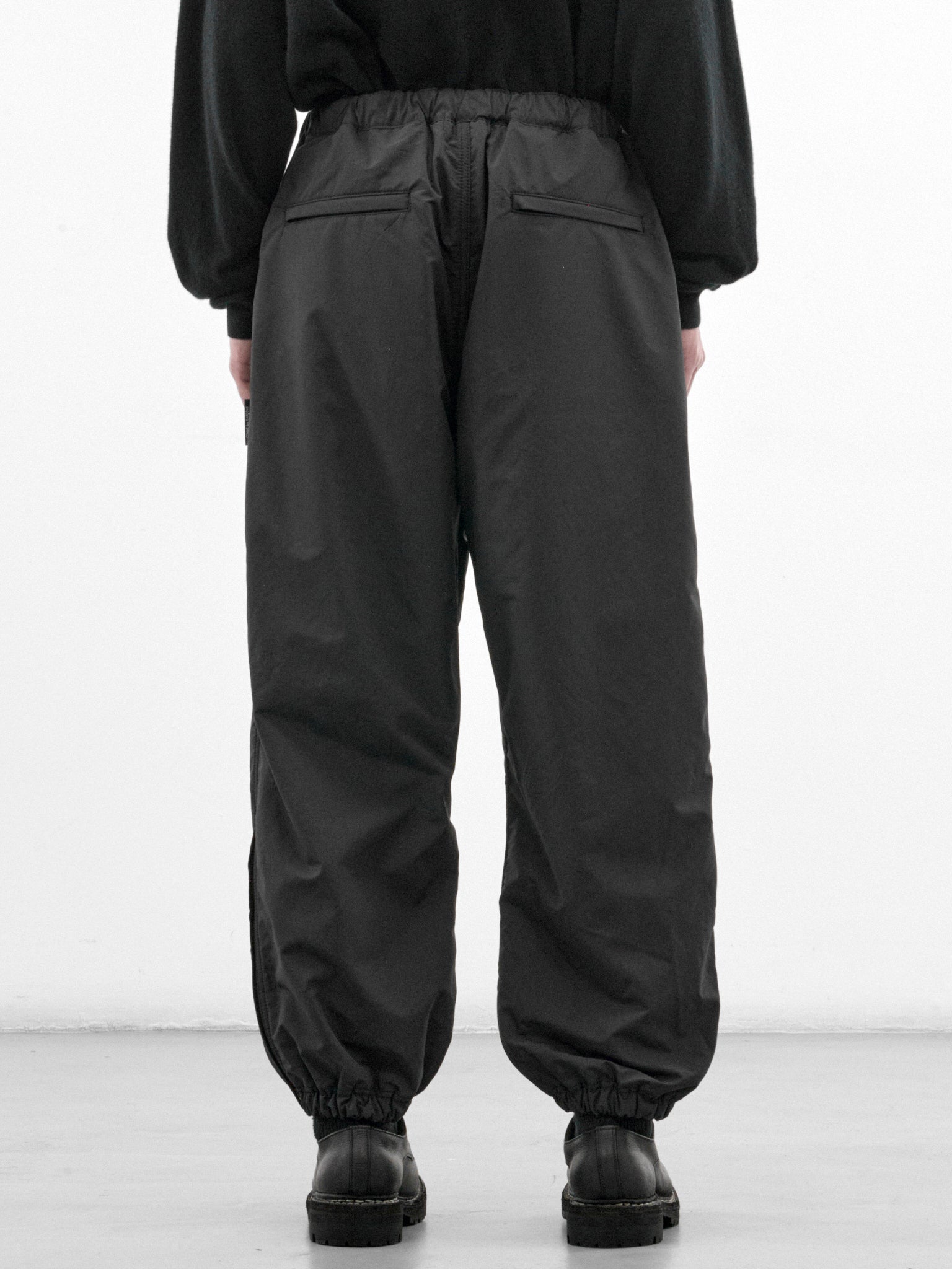 Black Drawstring Pants (HR-P038-W26-BLACK)